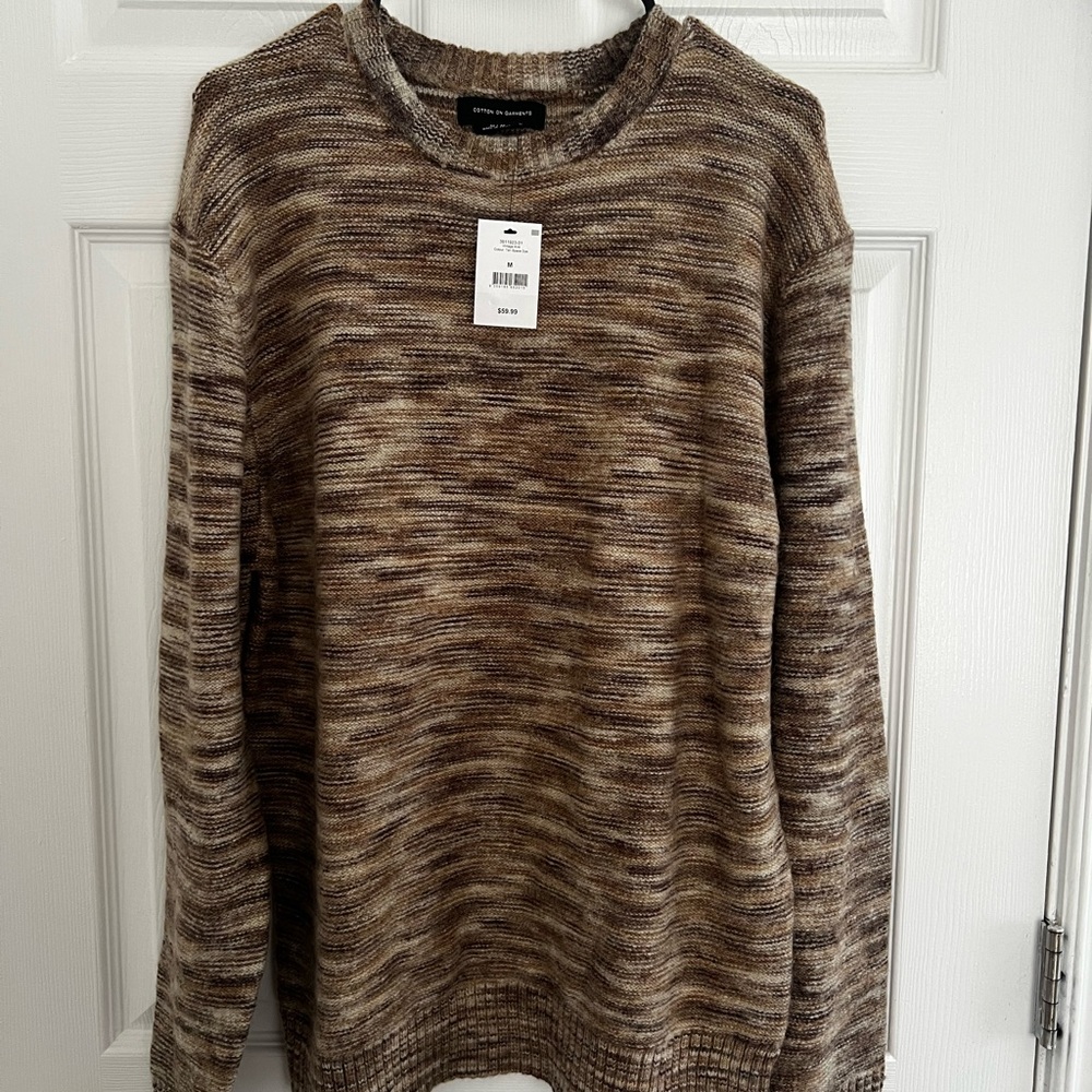Cotton On Men's Multitone Crewneck Sweater